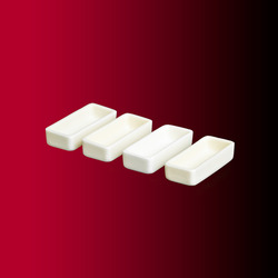 Alumina Flat Bottom Boat Crucible 10mL