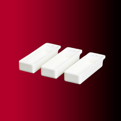 Alumina Flat Bottom Boat Crucible 24.5mL