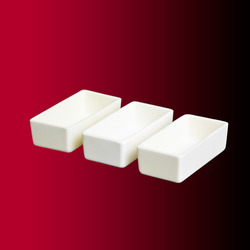 Alumina Flat Bottom Boat Crucible 55.5mL