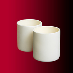 Alumina Cylindrical Crucible 830mL
