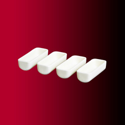 Alumina Round Bottom Boat Crucible 15mL