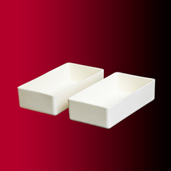 Alumina Rectangular Crucible 900mL