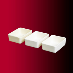 Alumina Rectangular Crucible 111.4mL